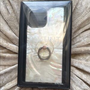 Square Case by: Flaunt Iridescent iPhone 13 Pro Max Case with Ring Holder